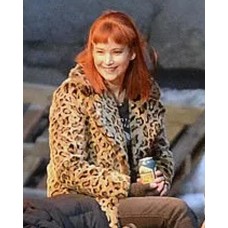 Don’t Look Up Kate Dibiasky Leopard Jacket